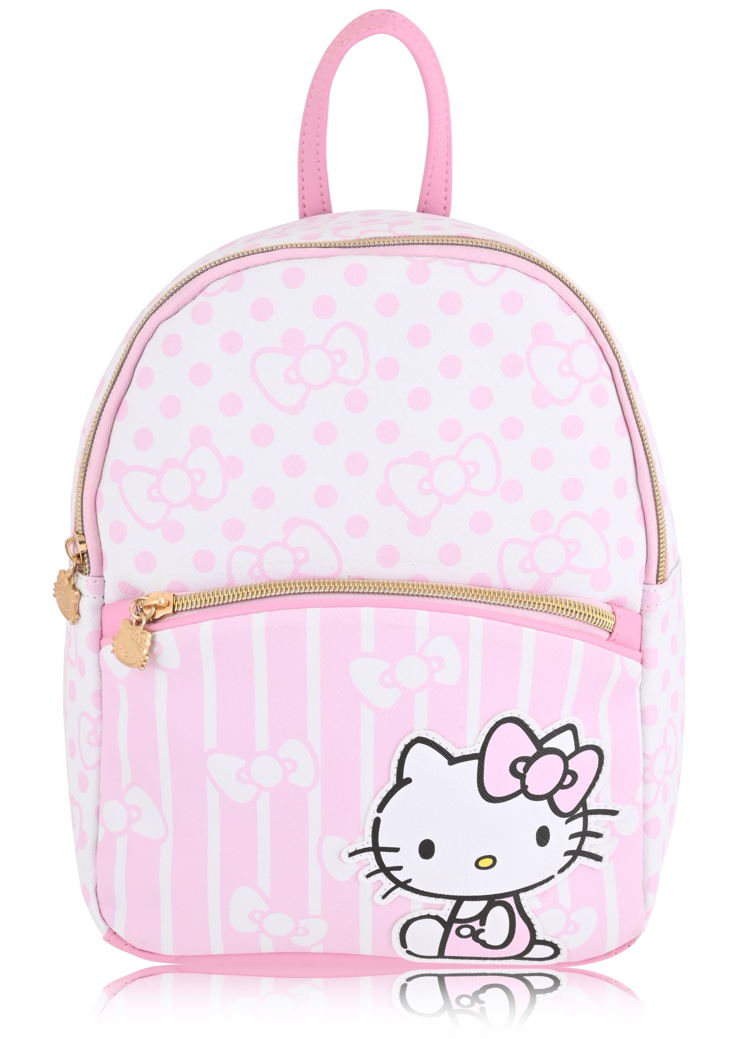 Sanrio  Backpack for Women |  Woman Purse | PU Leather  Mini Backpack Purse | Pink  Bag Cute Backpack with Keychain |  Accessories