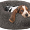 Modern Soft Plush round Pet Bed for Cats or Small Dogs, Mini Medium Sized Dog Cat Bed Self Warming Autumn Winter Indoor Snooze Sleeping Cozy Kitty Teddy Kennel