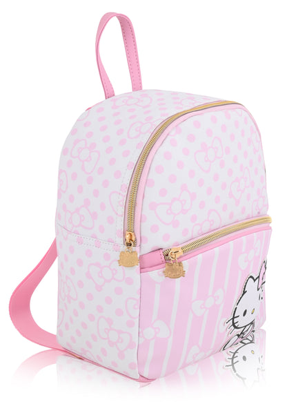 Sanrio  Backpack for Women |  Woman Purse | PU Leather  Mini Backpack Purse | Pink  Bag Cute Backpack with Keychain |  Accessories